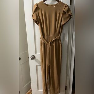 Sz 10 Tan Calvin Klein jumpsuit